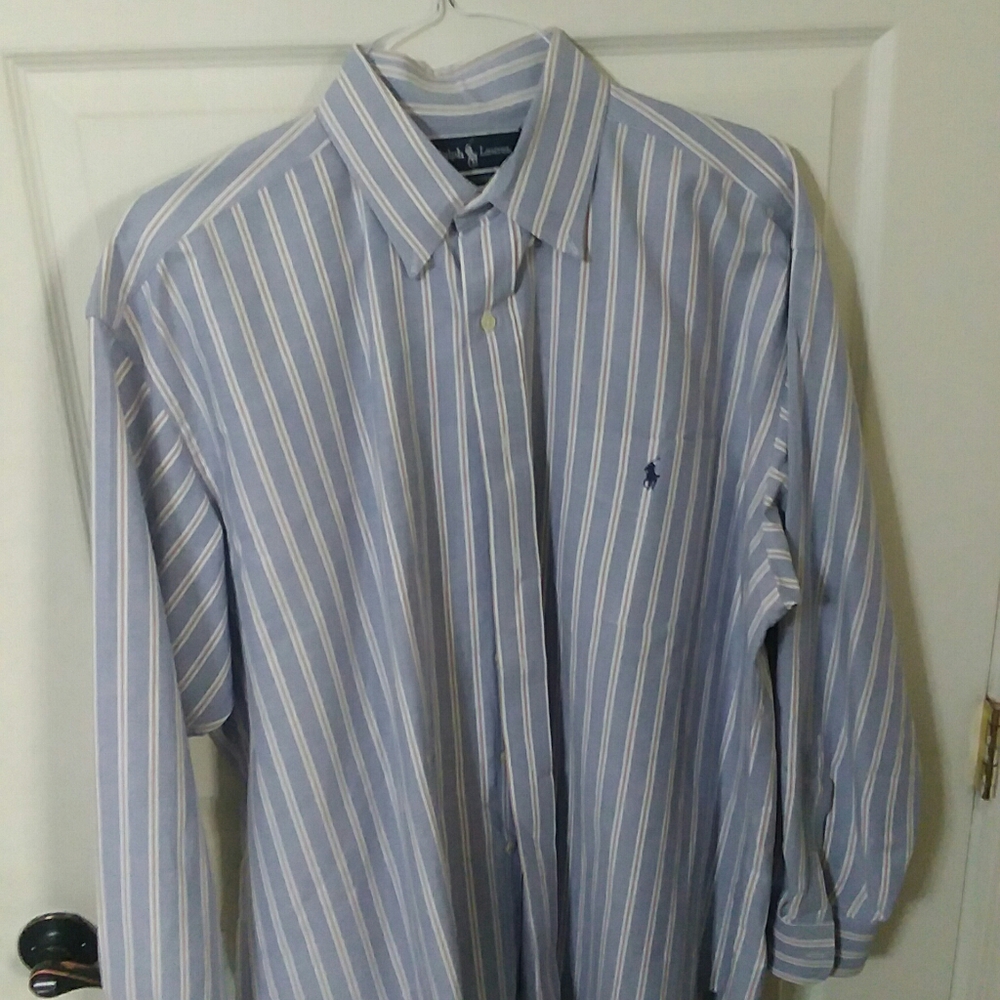 🏇 Ralph Lauren🏇 "Big Shirt" Men's Dress Shirt